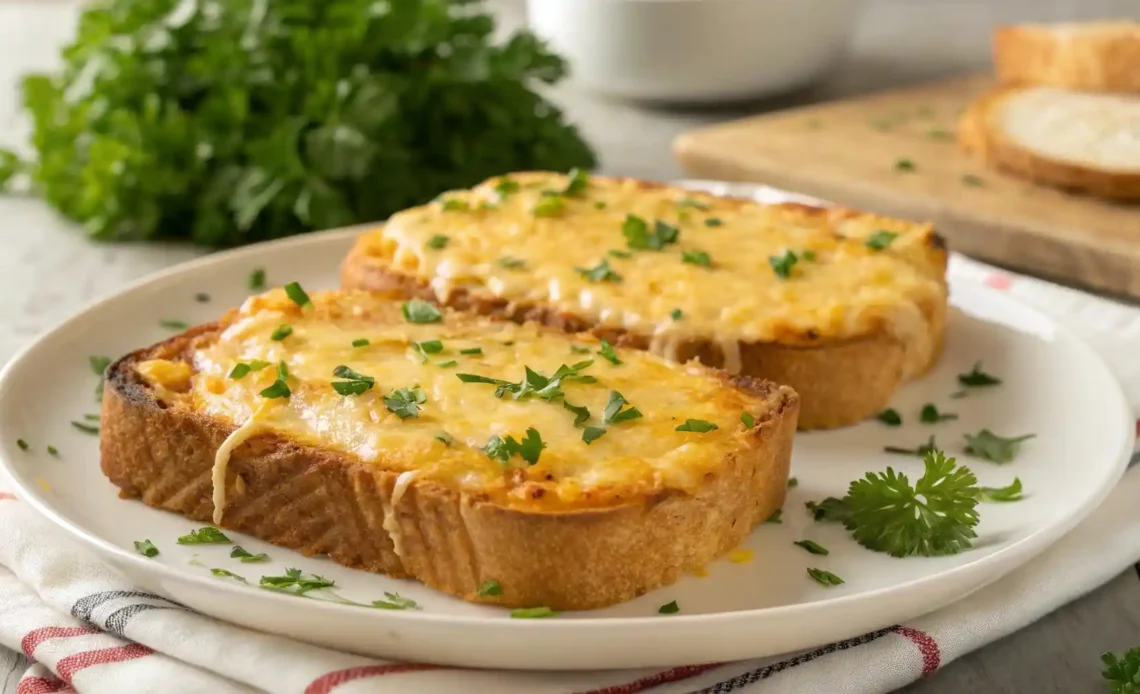 Cheesy Texas Toast Fresh from the Oven