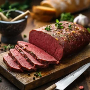 homemade beef deli meat