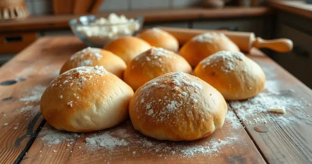 Baking No Yeast Rolls