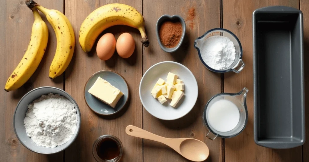 banana bread ingredients 
