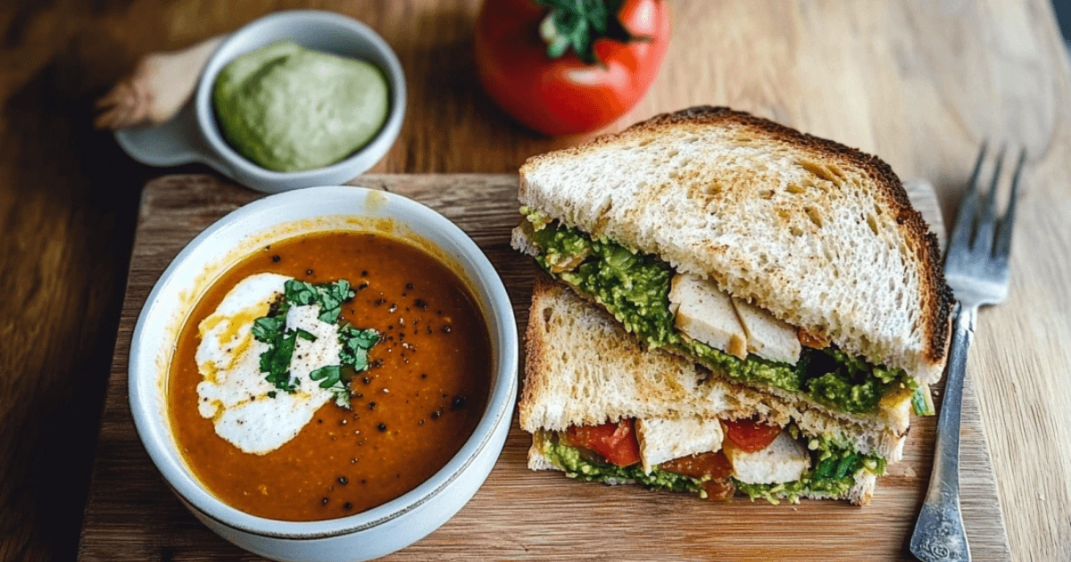 the best sandwich for potato soup