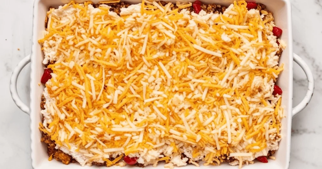 the third step of cattle drive casserole meal