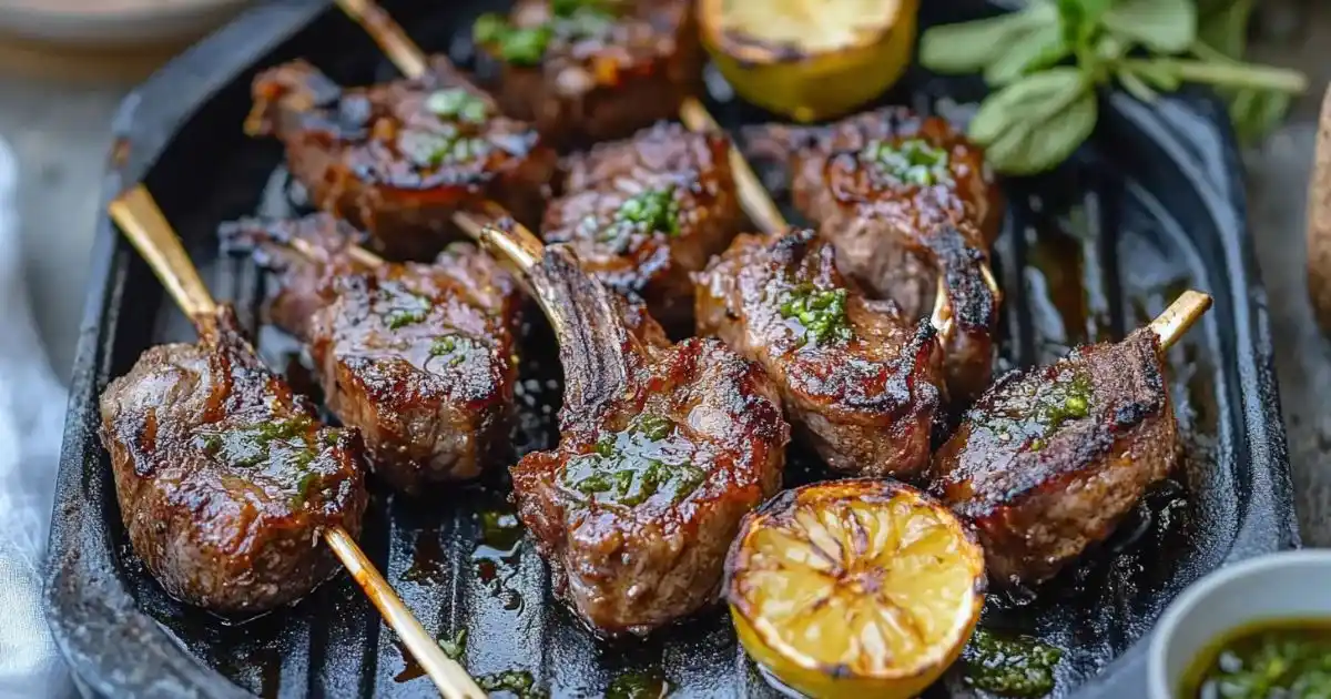 Lamb lollipop recipe