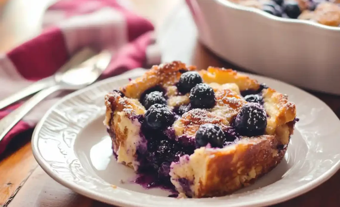 Blueberry French Toast Casserole