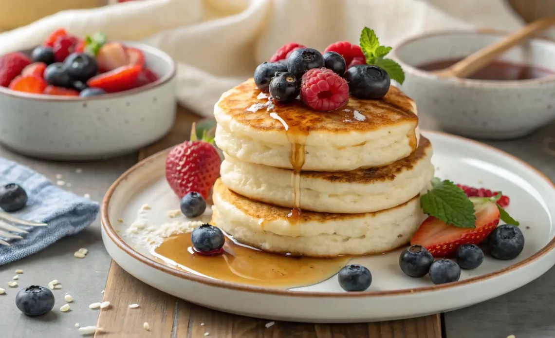 Cottage Cheese Pancakes