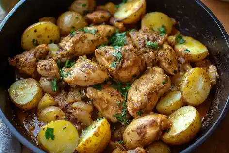 Cowboy Butter Chicken and Potatoes