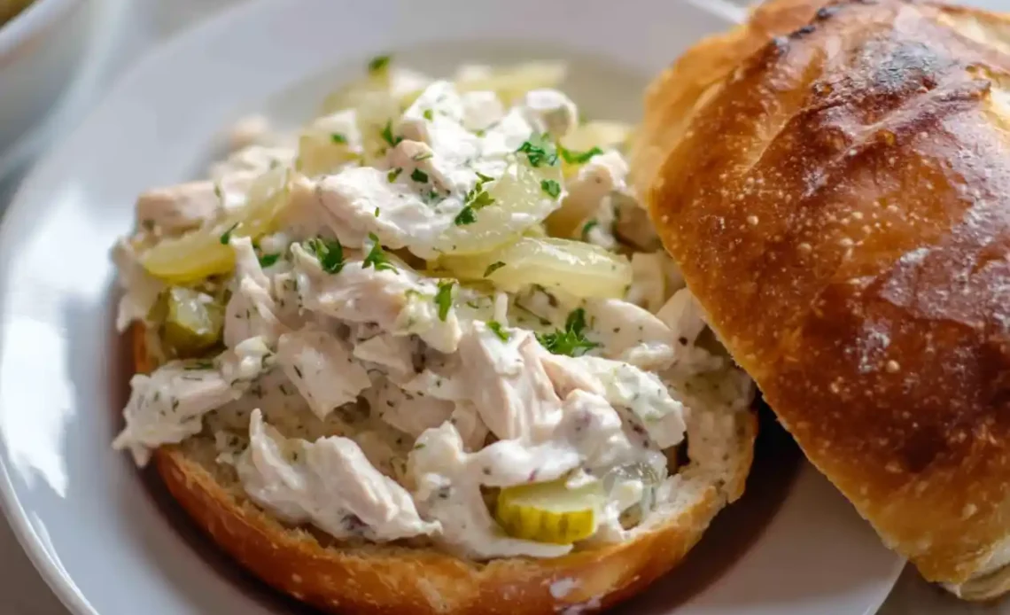 Dill Pickle Chicken Salad
