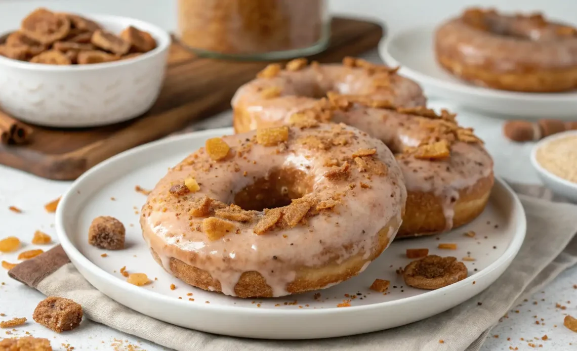 Glazed Cinnamon Toast Crunch Donuts