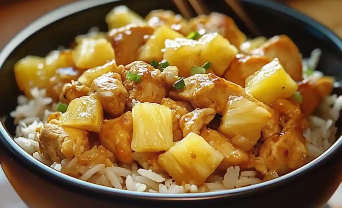 Pineapple Chicken and Rice