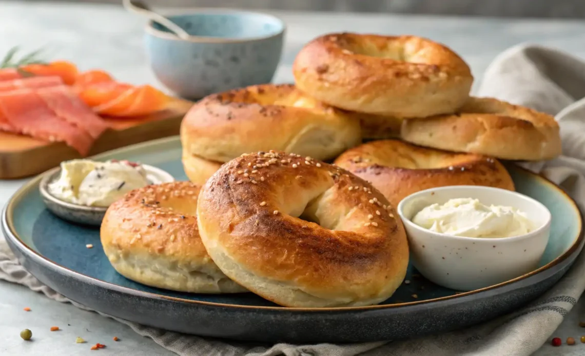 Sourdough Bagels