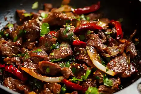 Xinjiang Cumin Lamb Stir Fry