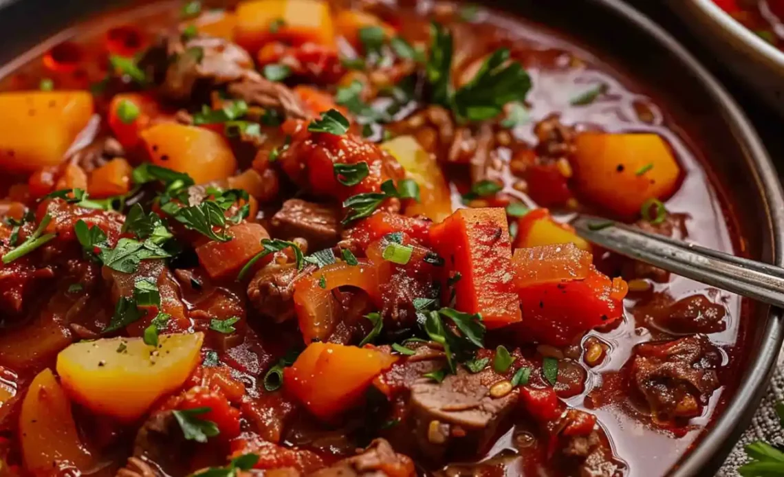 Homemade Hungarian Goulash