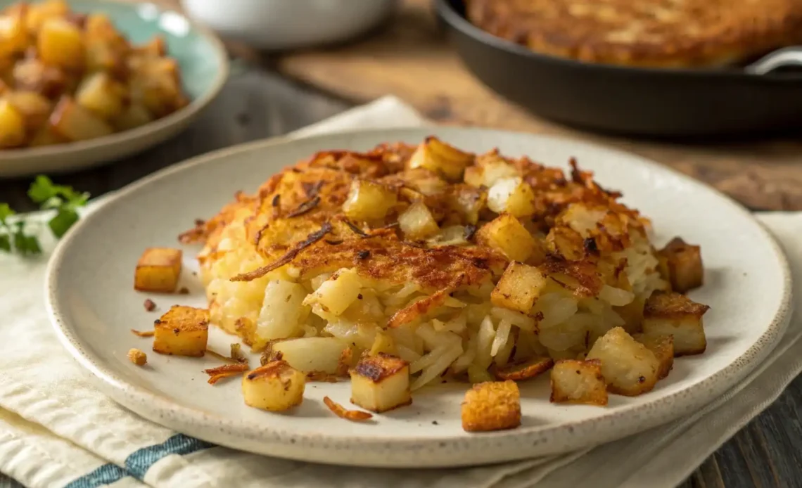 homemade crispy hash browns