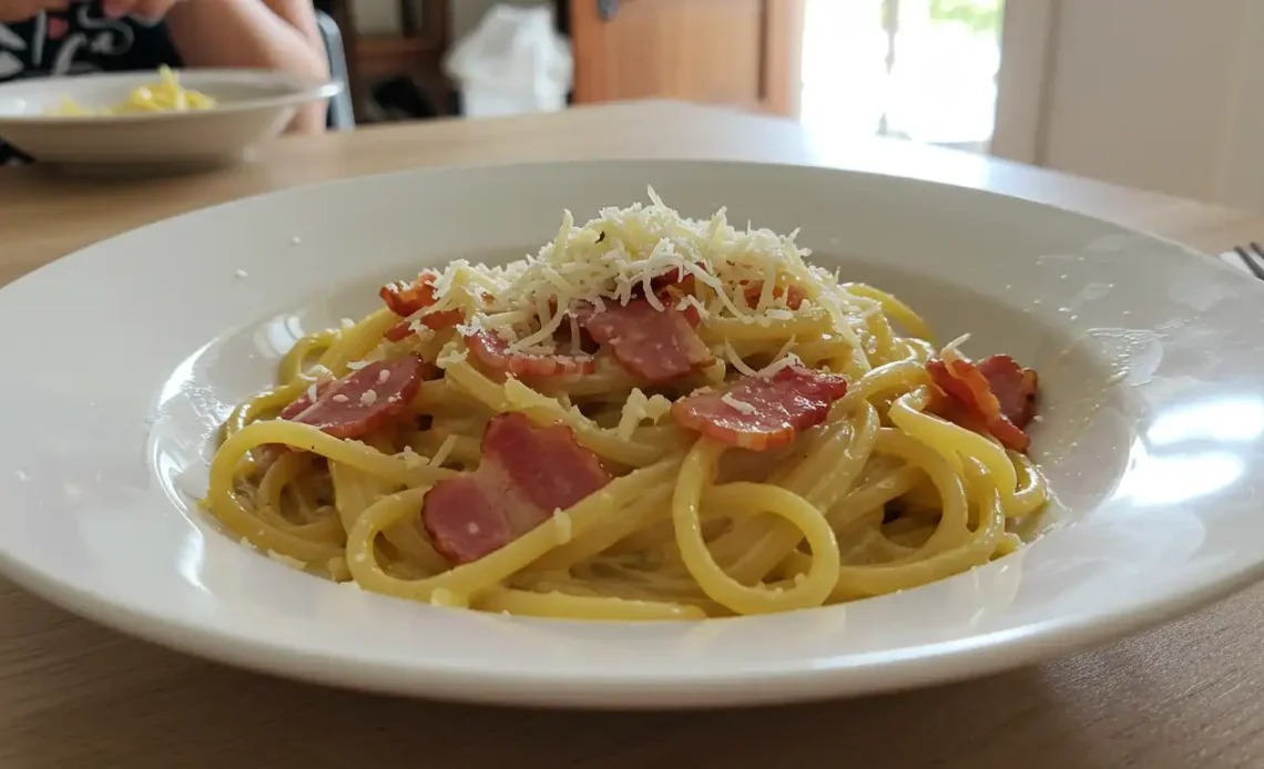 Bacon Carbonara Pasta
