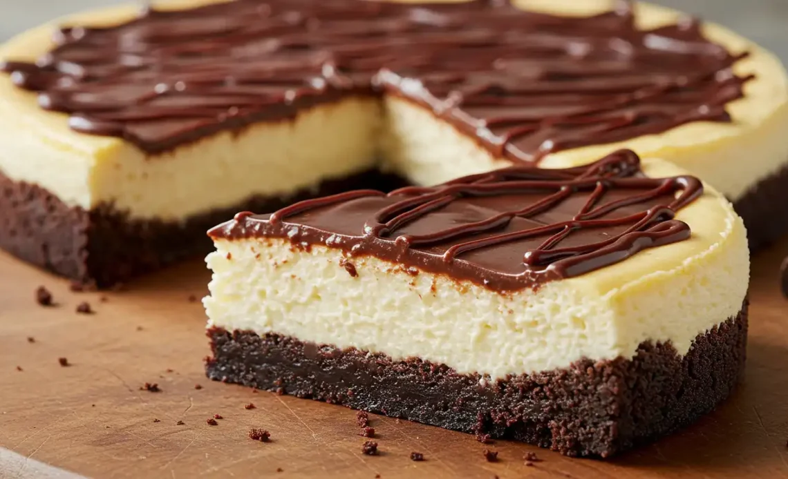 Brownie Bottom Cheesecake