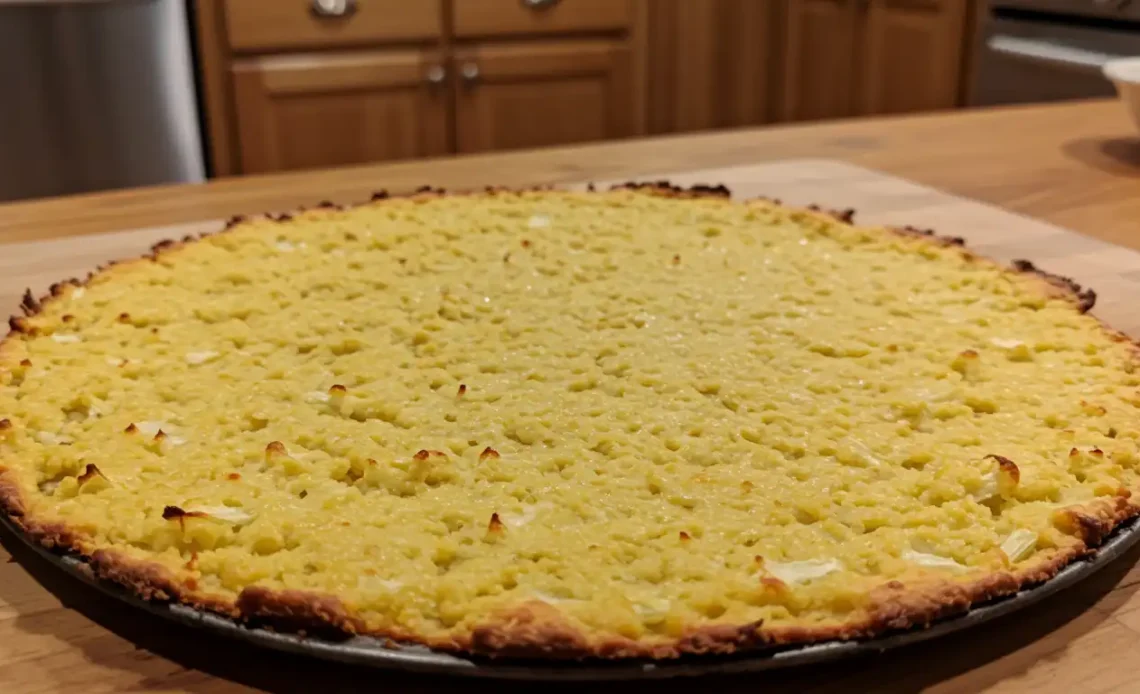 Cauliflower Pizza Crust
