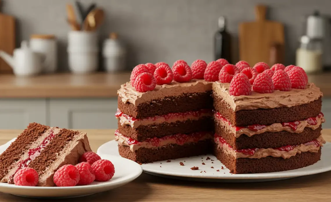 Chocolate Raspberry Cake