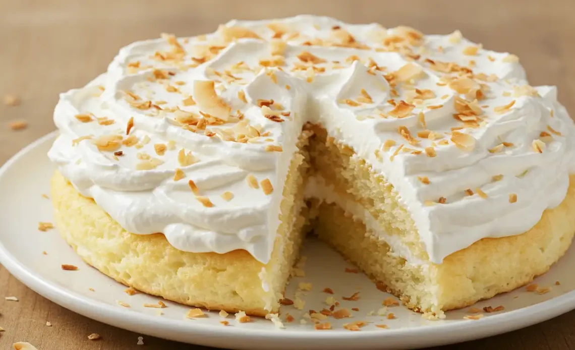 Coconut Cloud Cake