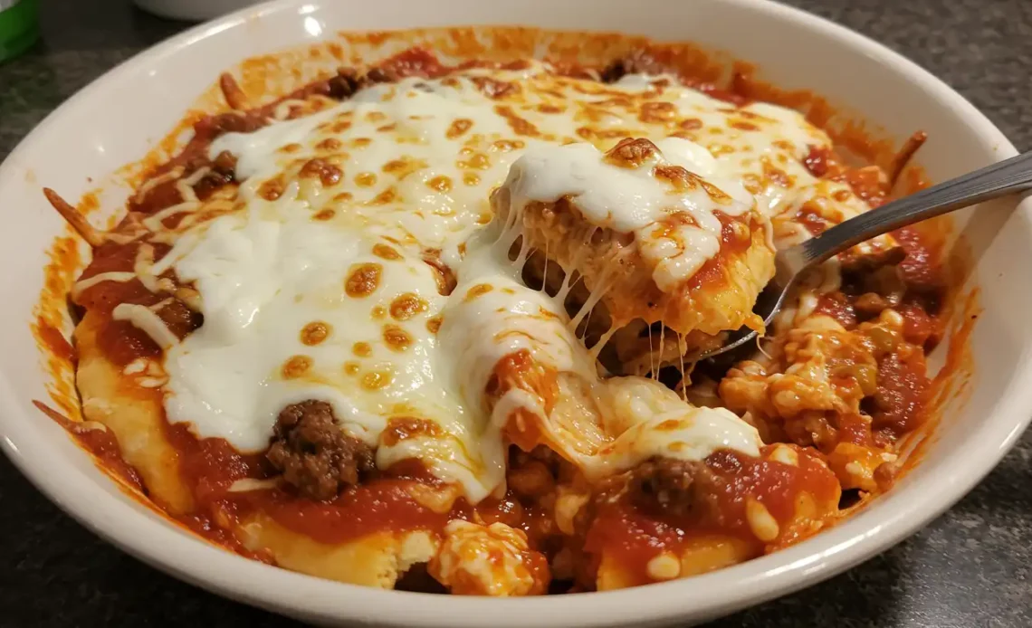 Cottage Cheese Pizza Bowl