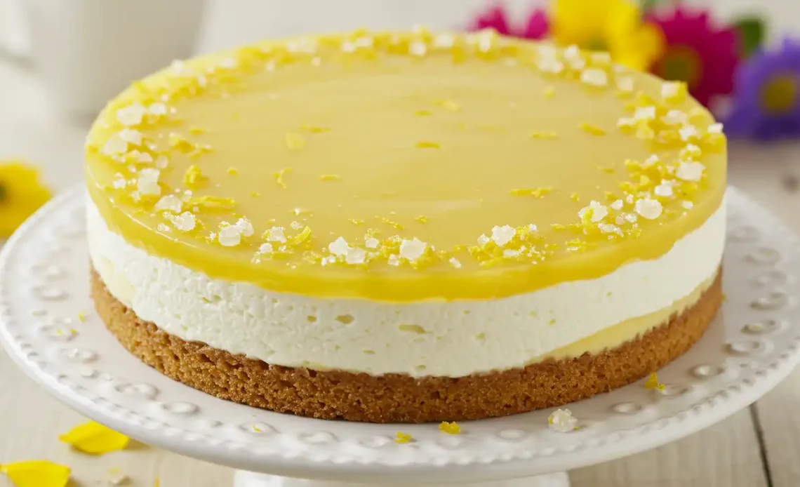 Lemon Mousse Cake