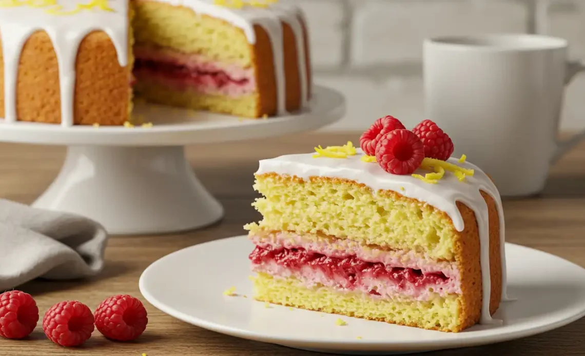 Lemon Raspberry Cake
