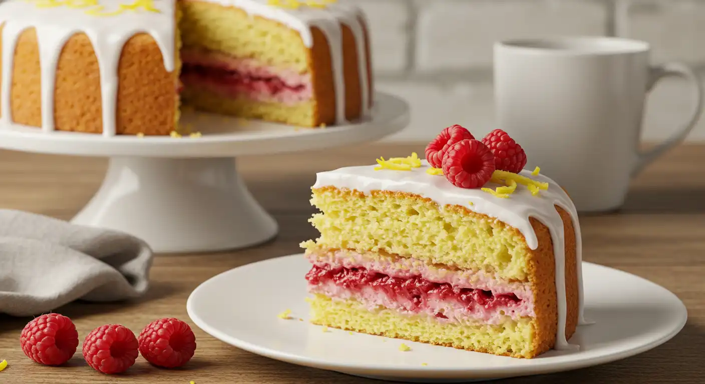 Lemon Raspberry Cake