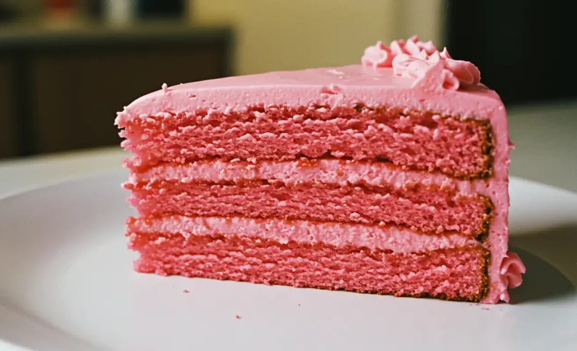 Pink velvet cake