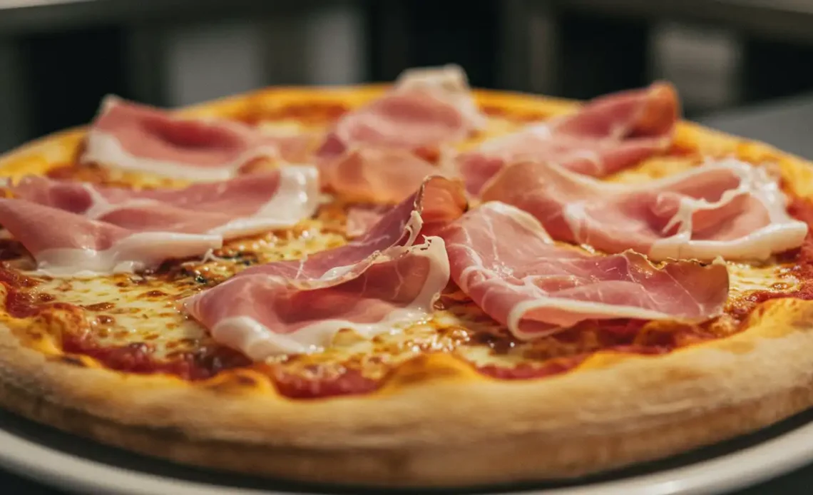 Pizza with Prosciutto