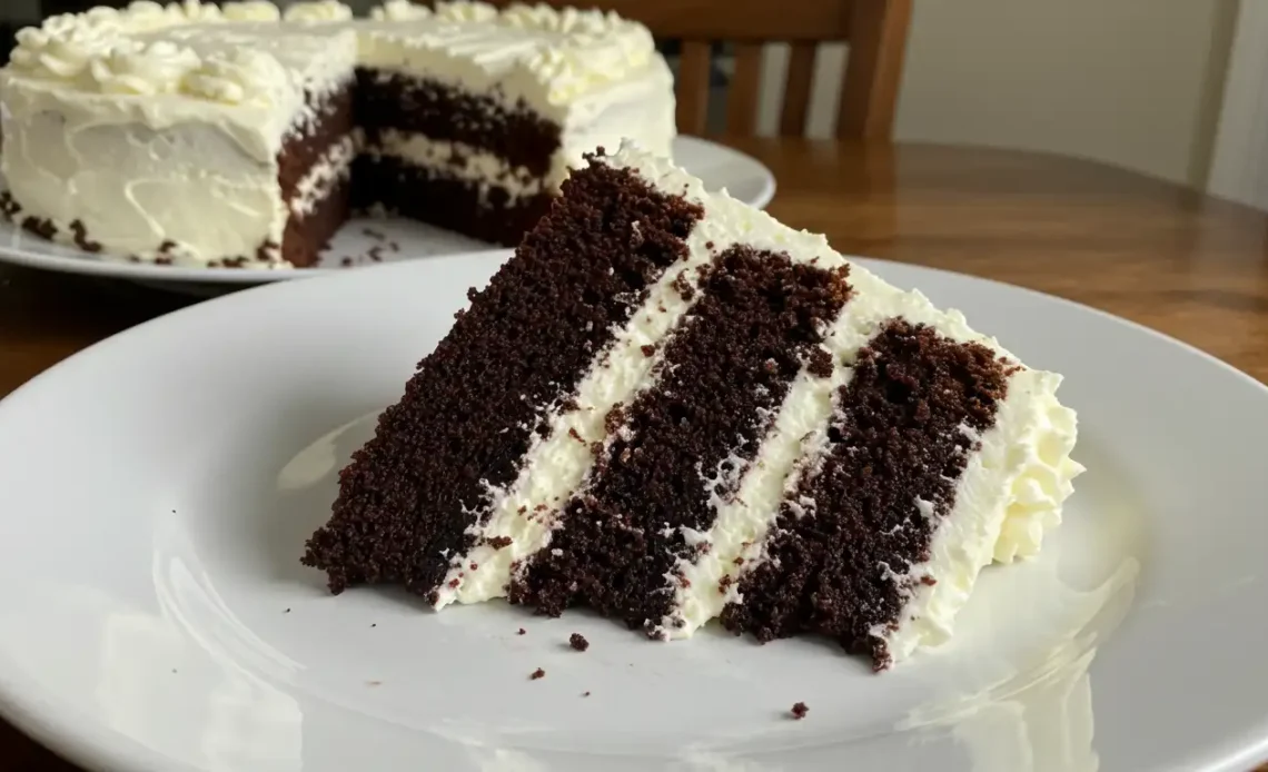 Tuxedo cake