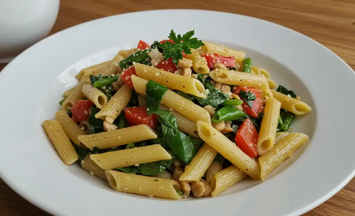 Vegan Spring Pasta