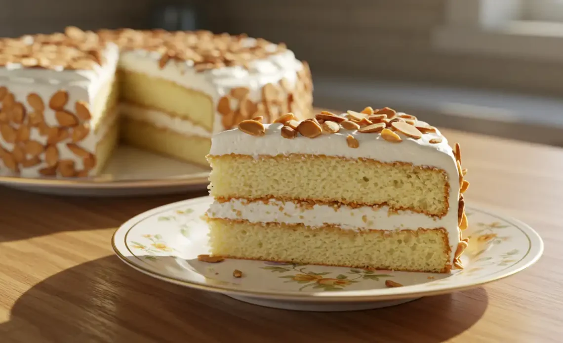 White Almond Cake