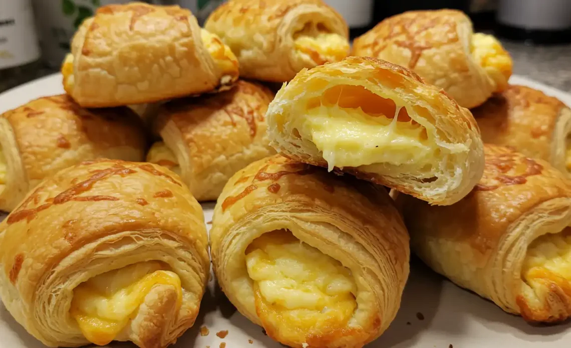 Cheese Fatayer pizza pull apart rolls