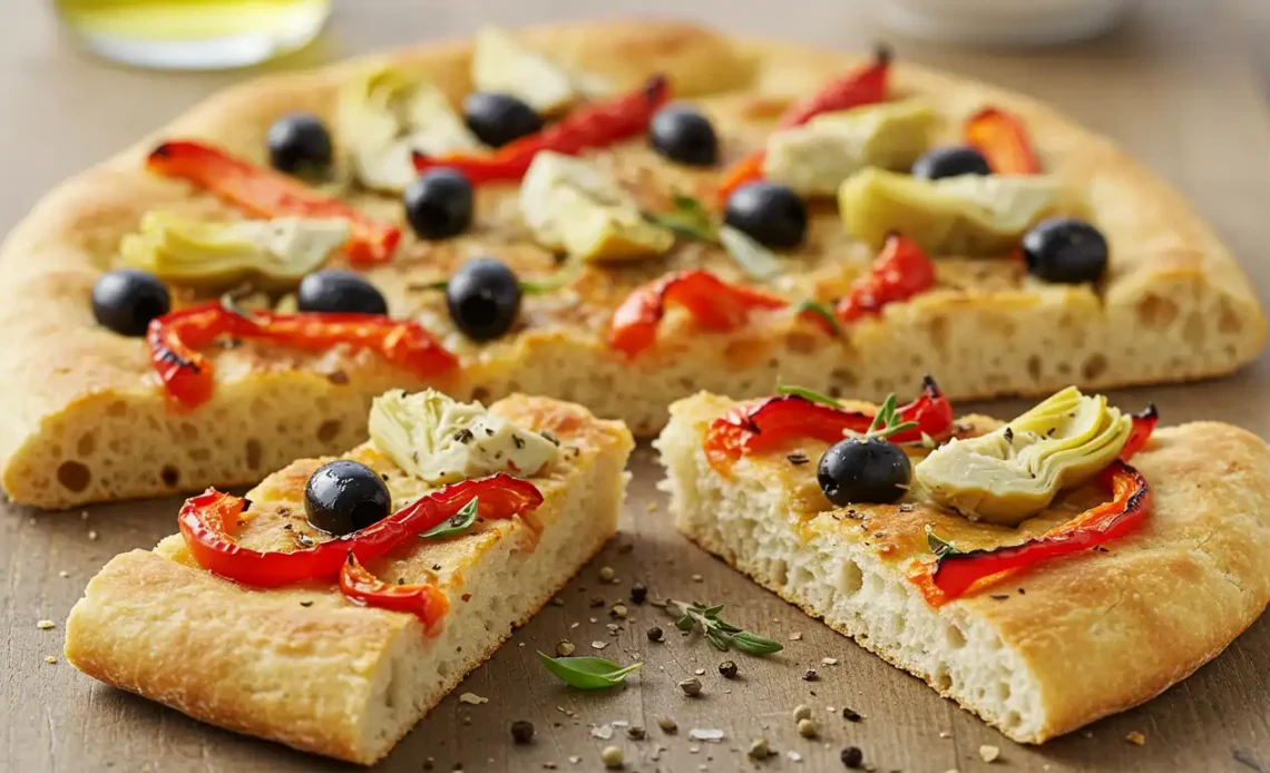 focaccia bread pizza