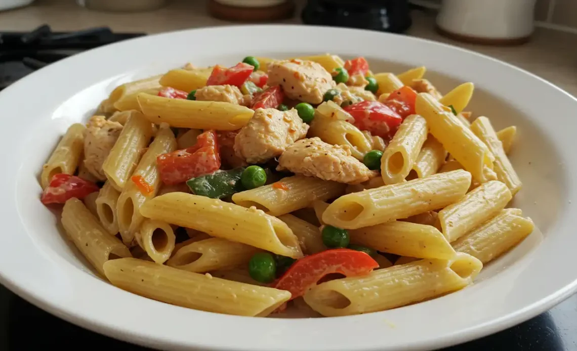 healthy cajun chicken pasta