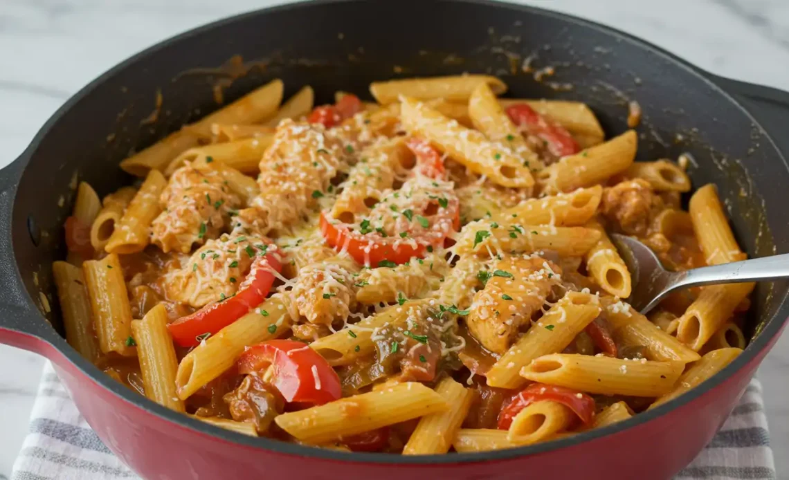one pot cajun chicken pasta