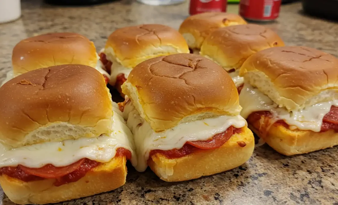 pepperoni pizza sliders