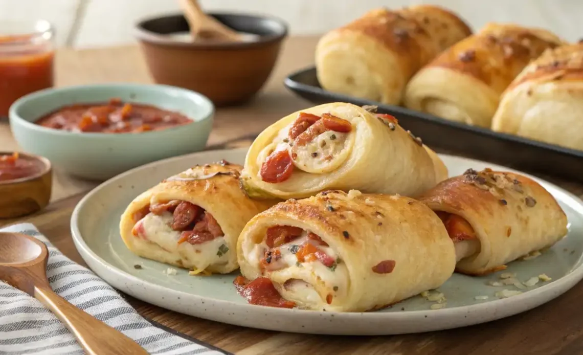 pizza crescent rolls