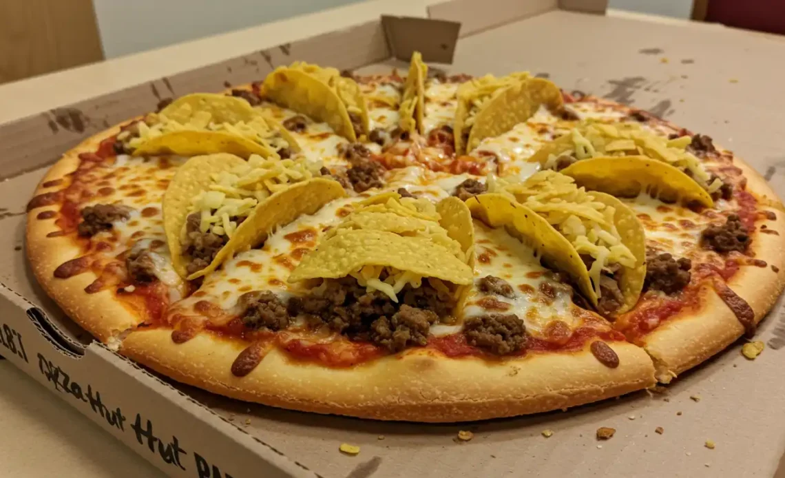 pizza hut taco pizza