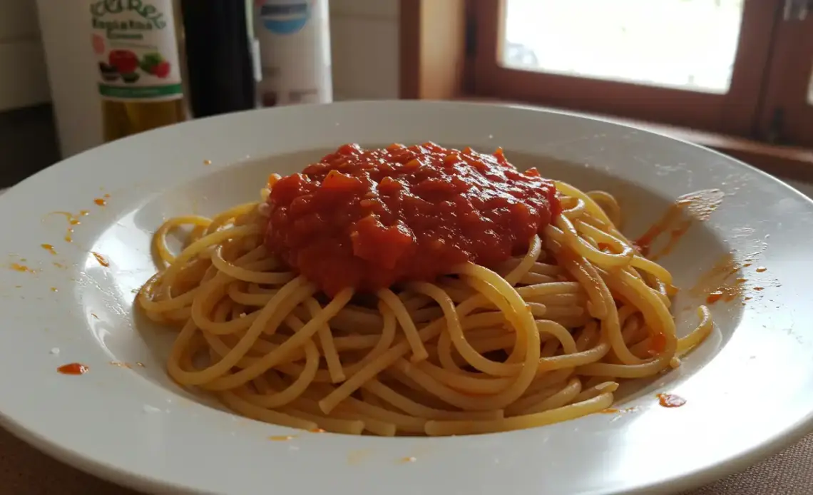the bear spaghetti