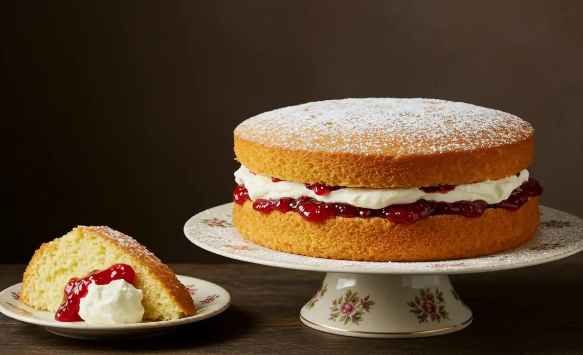victoria sponge cake