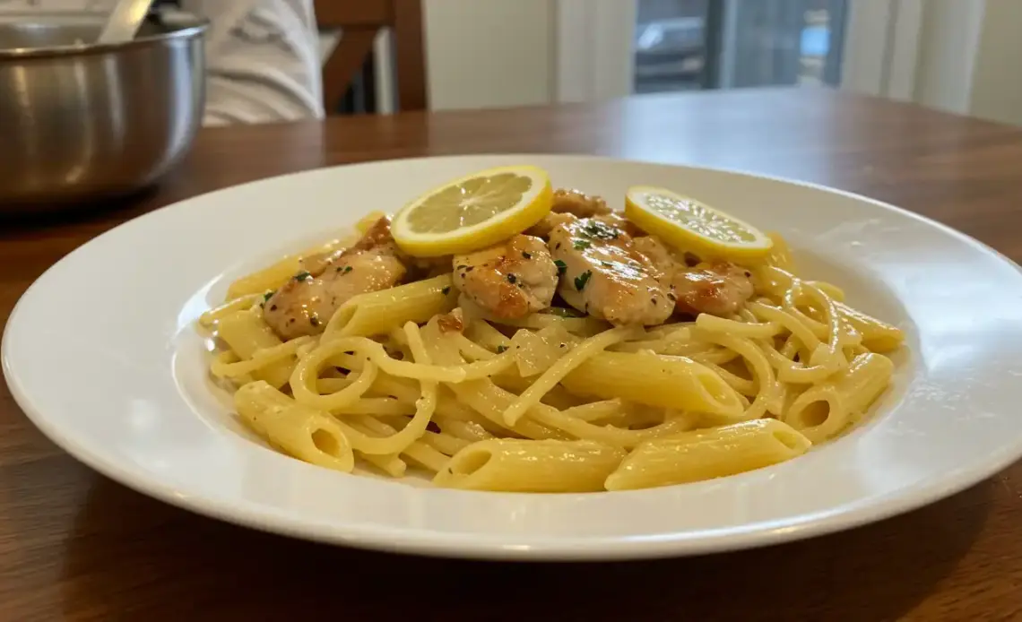 Lemon Chicken Pasta