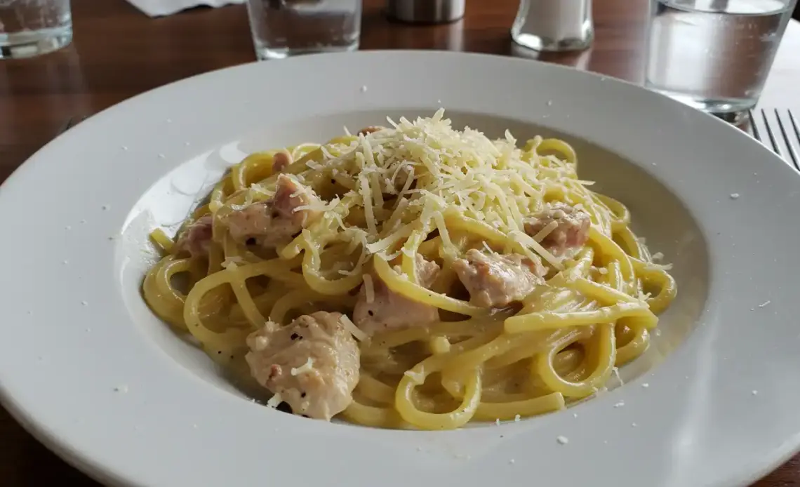 chicken carbonara