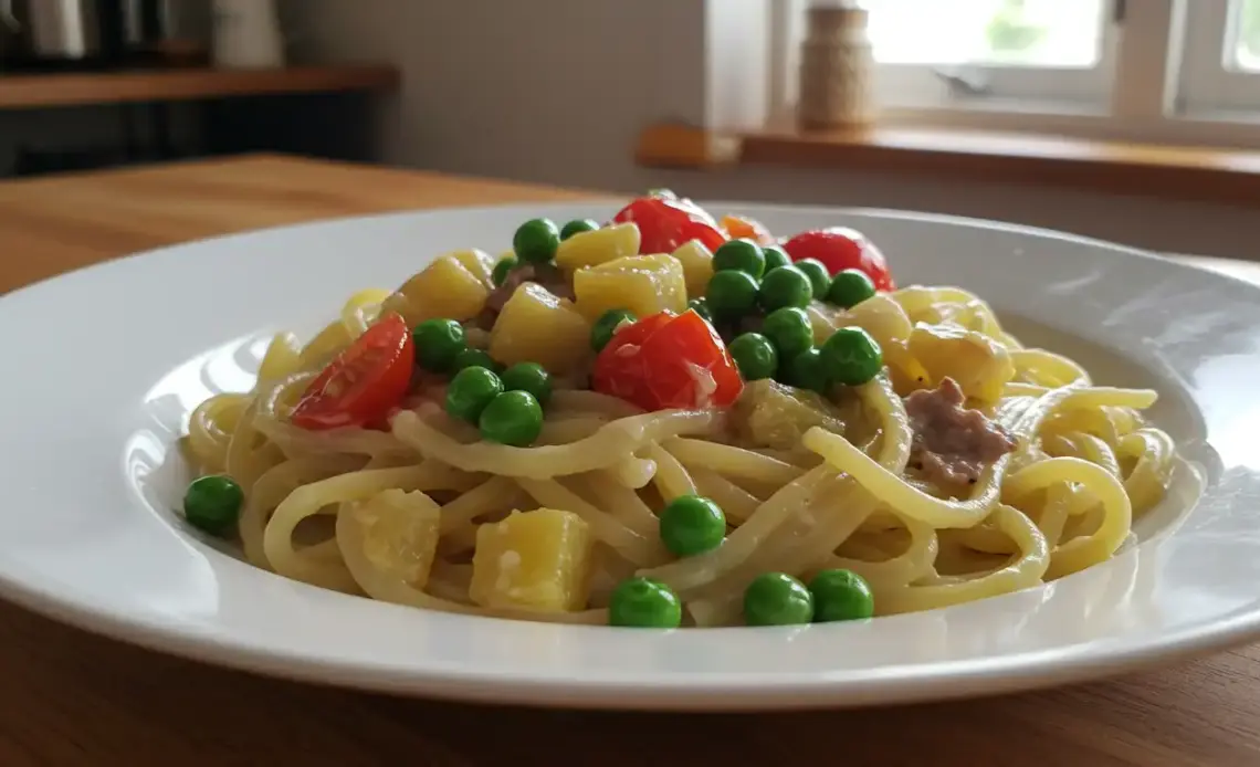 Creamy Pasta Primavera