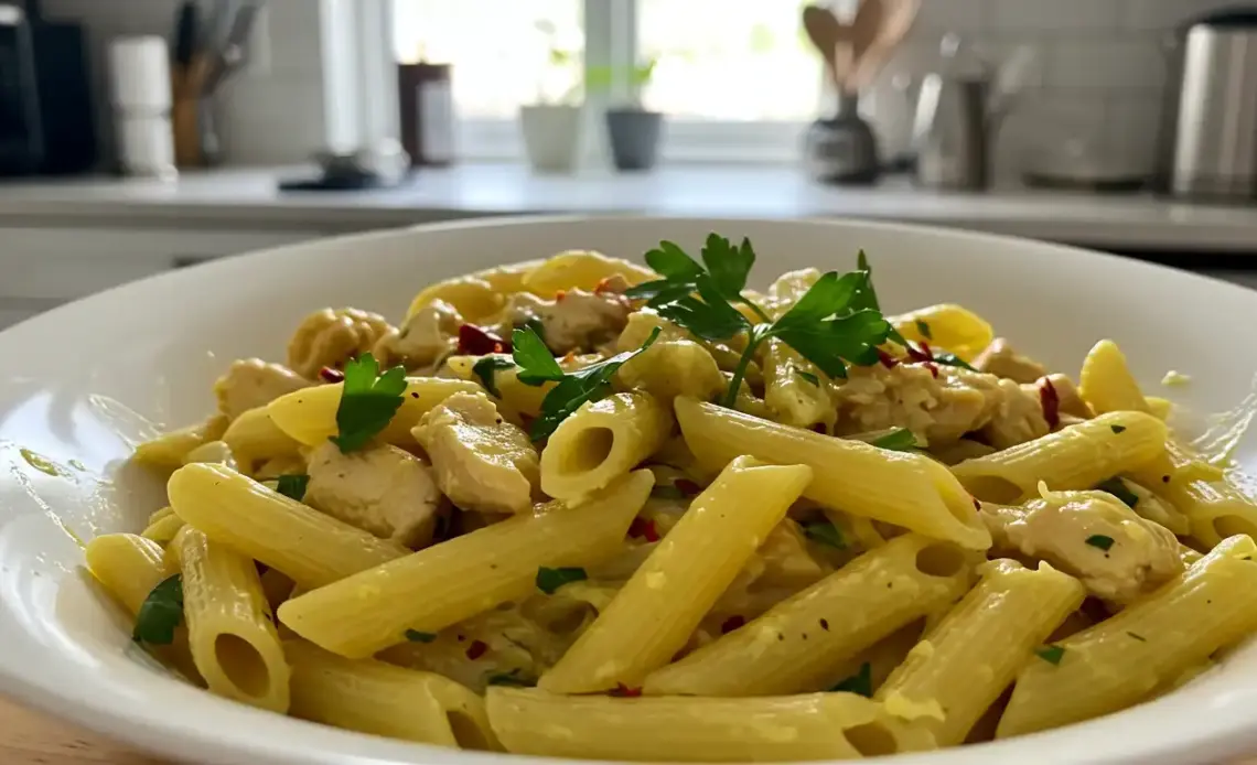 lemon butter chicken pasta