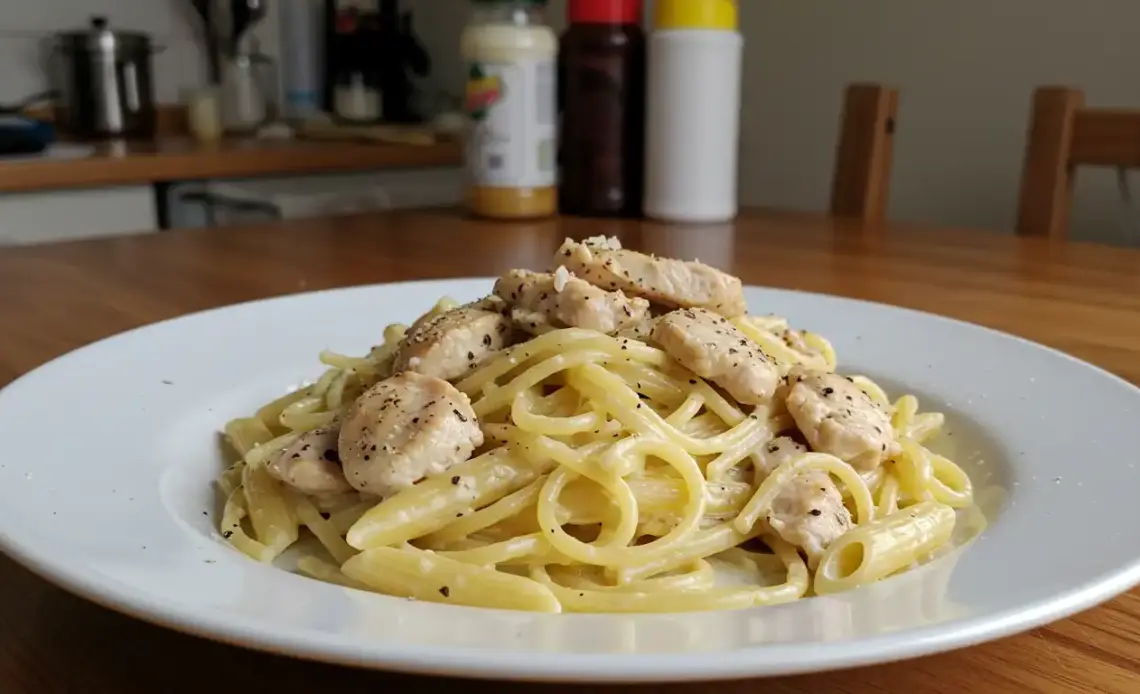 lemon pepper chicken pasta