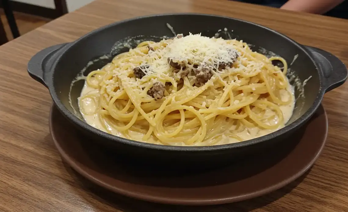 million dollar spaghetti with alfredo