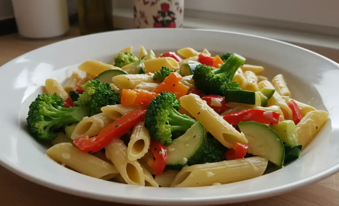 Healthy Pasta Primavera