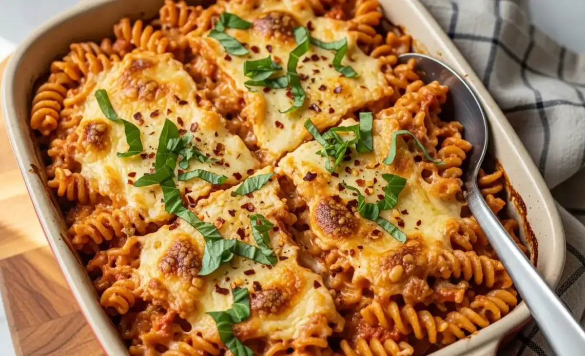 Baked Cream Cheese Pasta