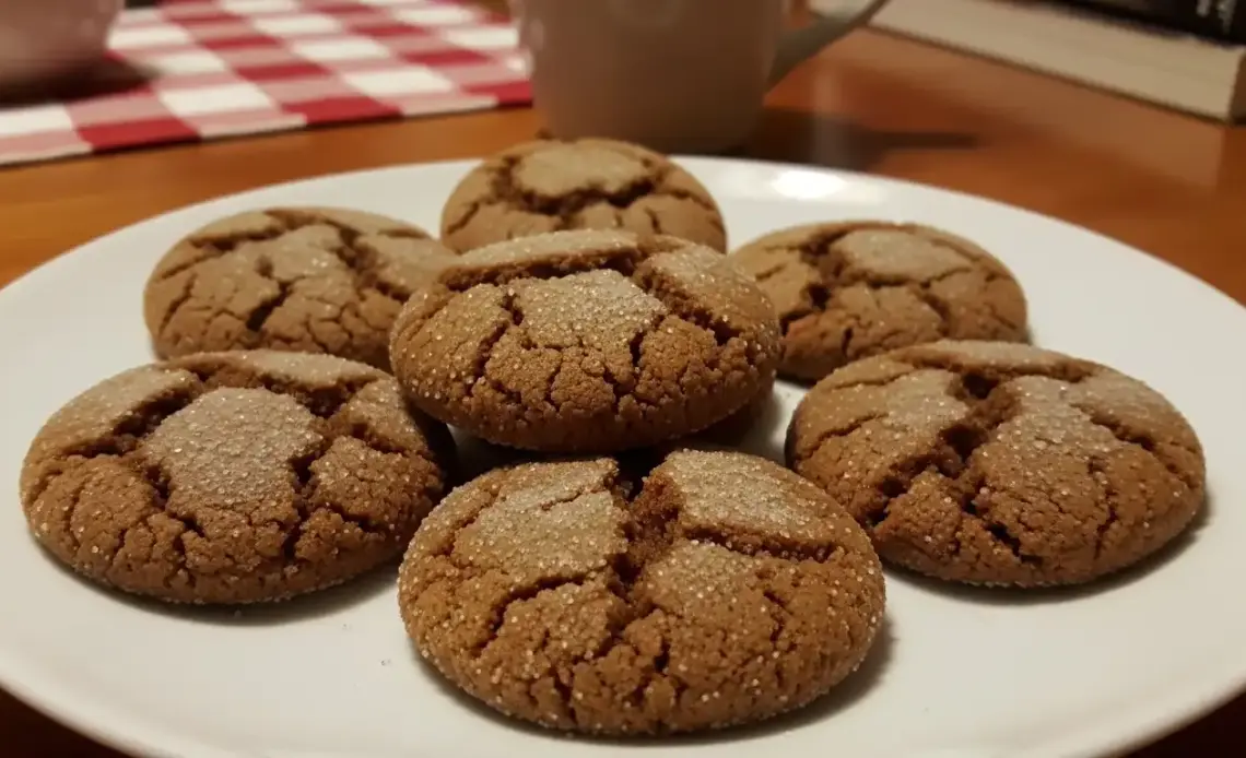 Ginger Molasses Cookies