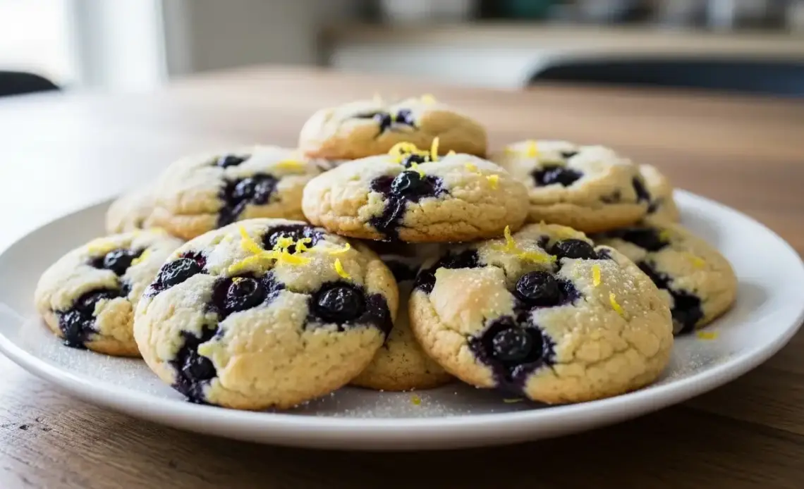 Lemon Blueberry Cookies